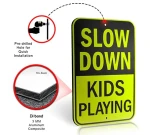 Chinese Traffic Signs Manufacture Suppliers Aluminum Road Warning Sign Glow In The Dark Metal Safety Reflective Traffic Signs