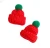 Import Christmas tree decoration pendant handmade DIY wool knitted finger hat scarf Purse accessories clothing ornament from China