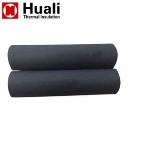 Closed cell black rubber foam insulation tube /pipe for HVAC system split air conditioner