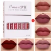 CmaaDu 6 Boxed Matte Non-stick Cup Waterproof Lipstick Long Lasting Lip Gloss