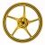 Import cnc machined #6061aluminium alloy motorcycle rim wheel yellow color from China