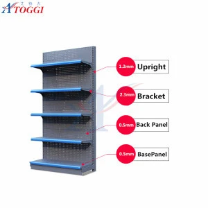 collapsible display shelf,display rack, supermarket shelf