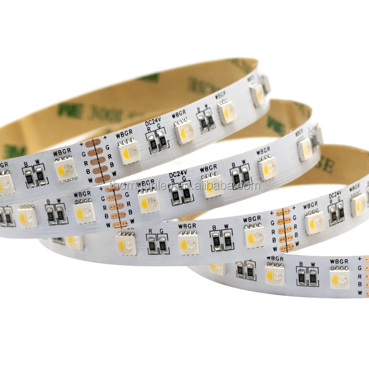 Colorful rgbw non-waterproof led strip smd 5050 4 in 1 led strip light for indoor decoration