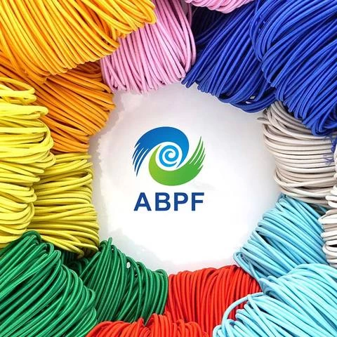 Colorful round polyester elastic cord 1mm 1.5mm 2mm 3mm braided elastic cords string
