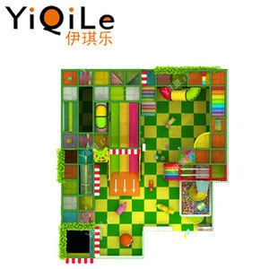 Colorful soft indoor play children soft playground for indoor sport