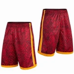 colorful team sports handsome custom mens shorts basketball short