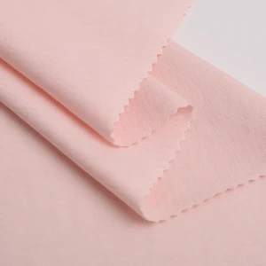 Combed  cotton 21S single jersey knitted fabric for high quality garment
