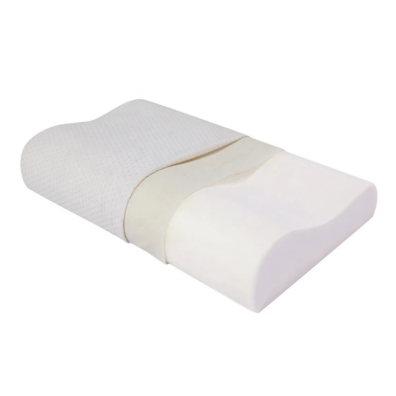Comfortable cervical memory foam pillow contour slow rebound sponge pillow wave shape protection neck Anti Snoring memory pillow