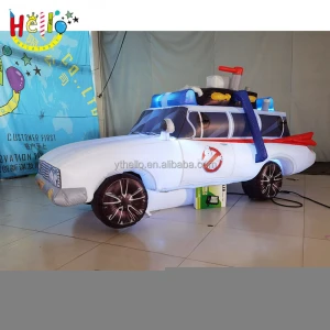 commercial advertising inflatable police car