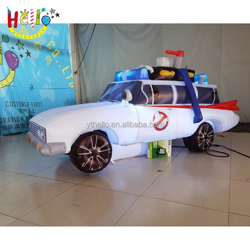 commercial advertising inflatable police car