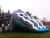 Import Commercial inflatable palm tree water slide toboganes inflables acuaticos big water slides with climbing wall for sale venta de from China