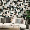 Competitive Price modern eco friendly pvc mural 3d wallpaper wall paper rolls for office bar home bedroom decoration