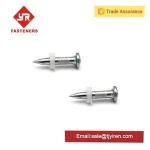 concrete powder actuated fastener shoot nail DN drive pin with metal cap