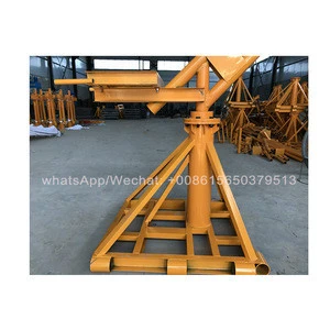 construction site small crane in stock full angle lifting machine