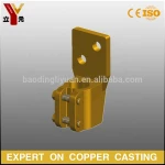 copper brass casting clamp for transformer flag