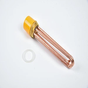 Copper Head Heating Tube double tube plate heat exchanger heat pipe solar heating panels