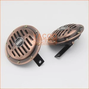 Copper Like Manufactory 12V Disc Electric Horn with 115DB 110DB Automobile