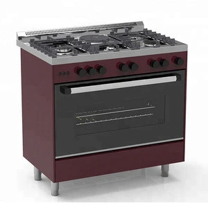 CSA Rohs approval Kitchen 36" stainless steel propane best gas oven range
