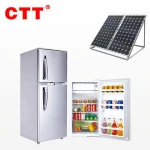CTT brand dc 12 volt solar refrigerator for homes
