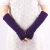 Import CUHAKCI Winter New Fashion Warm Long Fingerless Gloves Women Male Fashion Knitted Arm Chic Elastic Cuffs Mitten For Female from China