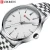Import CURREN 8364 Wholesale Watches Man 2021  Stainless Steel Strap Chain Watch Elegant Wristwatch date display Minimalist Watch from China