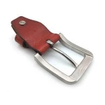 Custom belt buckle high quality shinny finishing stainless steel metal removable pin buckle