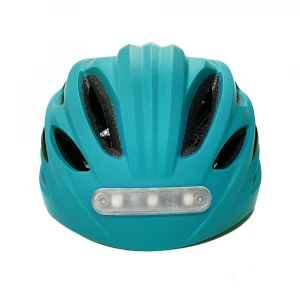 Custom Bicycle Cycle Riding Skate Scooter Bike Helmet With Signal Light