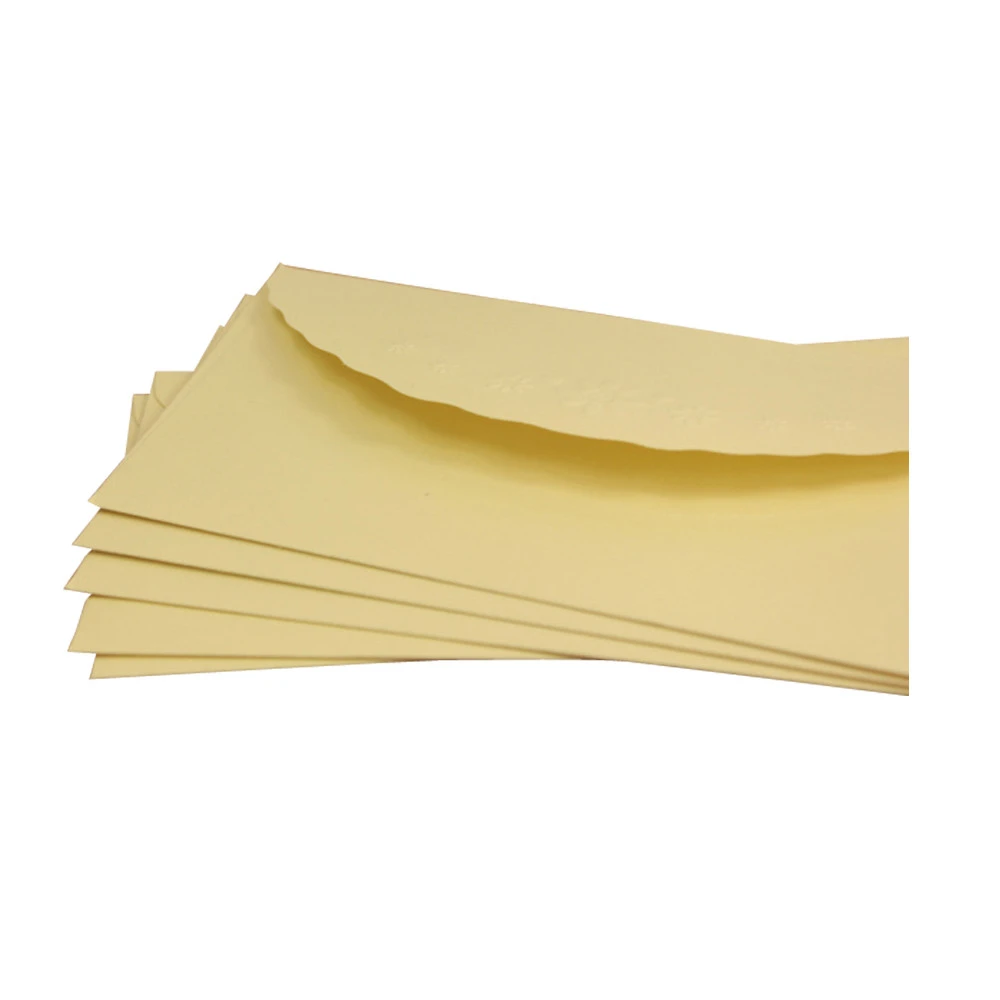 Custom cardboard kraft paper scarf envelope packaging