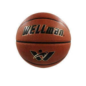 Custom Color leather basketball with your logo size 7 ball  no minimum order