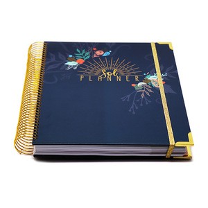 Custom different kinds of college ruled marble notebook dairy