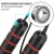 Import Custom Exercise Gym Workout Training Fitness Heavy Steel Cable Wire Bearing Weighted Skipping Rope Adjustable Speed Jump Rope from China