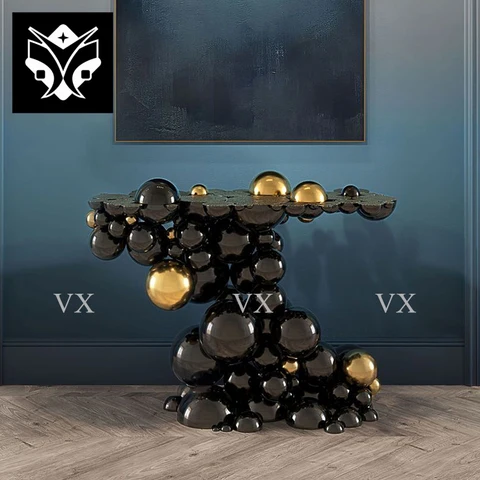 Buy Custom Italian Design Entryway Modern Luxury Stainless Steel Metal ...