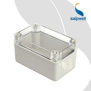 Custom Junction Box Many Size Equipped with Cable Gland China Manufacture Saip Saipwell Electrical Wiring Connection Box IP66