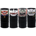 Custom Logo Printing Multifunction Motorcycle Seamless Tube Bandanas