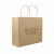 Import Custom logo printing shopping gift craft kraft paper bag from China