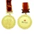 Import custom metal Processing engraved sports trophy medical keys medal best warrior medal crafts pendant from China