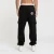 Import Custom Oversize Black Men Basic Active Cotton Fleece Stacked Outfit Jogger Sweat Pants from China