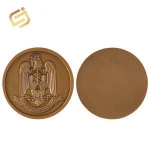 Custom Popular Old Masonic Metal Challenge Silver 3D Metal Coin