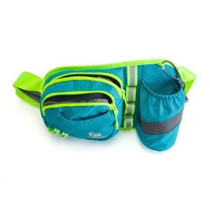 custom printed running waist bag fanny pack outdoor sports waist belt for men or women