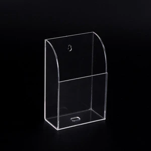 Custom Printed Tabletop Clear Makeup Rack Nail Polish Mobile Phone Extensions Acrylic Display Stand Storage Shelf Holder