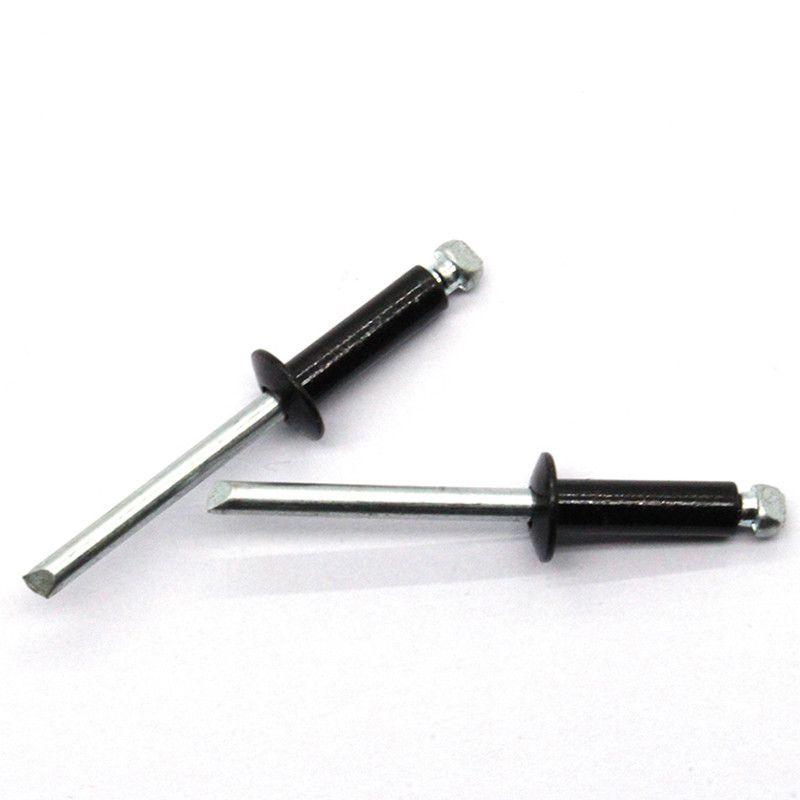 Buy Custom Rivets Black Anodized Blind Rivet Aluminum Steel Dome Head ...