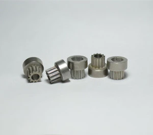 Custom sintered gear parts Powder Metallurgy small metal pinion spur gear