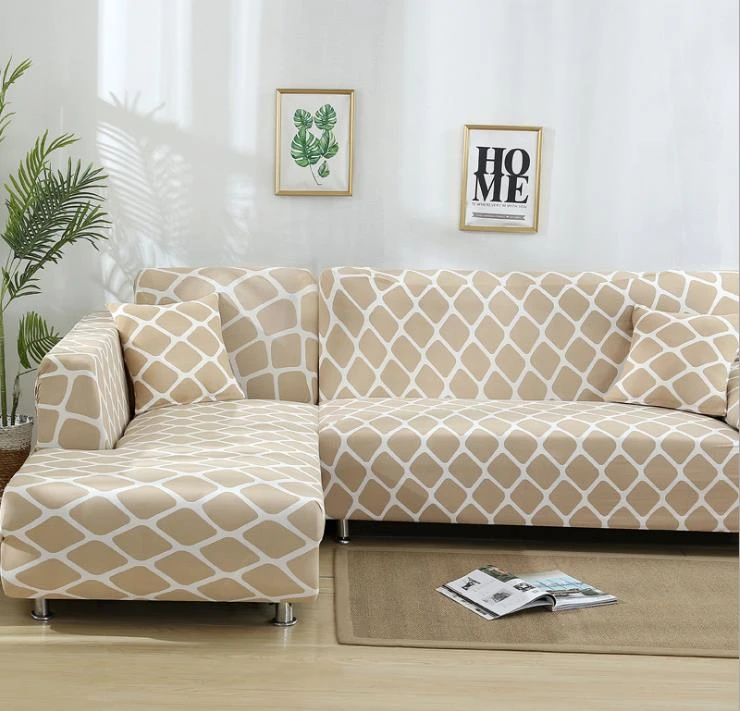 Custom size stretch sofa cover waterproof furniture protector