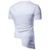 custom spliching mens tshirts business clothing apparel for men