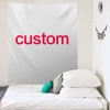 custom tapestry gift Wide format 70x80x90 inch indoor living room bedroom Wall Hanging decorative cloth 100% polyester wholesale