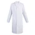 Import custom unisex polyester cotton hospital doctor&#39;s white lab coat designs from China