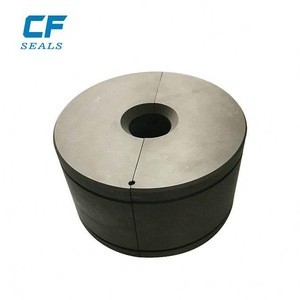 Customize center self lubricating half plain bearing bush carbon graphite mechanical pump seal for pump