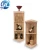 Import Customize natural multi tier wine glasses wood shelf wine or liquor display cabinet rack from China