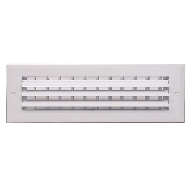 Customized ABS linear air supply outlet aluminum alloy strip air outlet louver