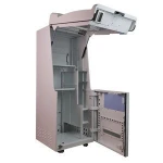 Customized Coated Steel Box Welded Metal Kiosk Shell Enclosure